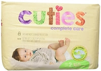 Cuties Complete Care Baby Diaper, SIZE 2, 12 to 18 lbs., CCC02
