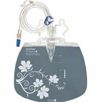 Fig Leaf Lite Urinary Drain Bag, Anti-Reflux Valve 2000 mL Vinyl, 10273 - EACH