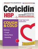 Coricidin HBP Cold and Cough Relief 200 mg - 10 Strength Softgel 20 per Bottle, 11523715802 - SOLD BY: PACK OF ONE