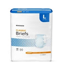 Adult Disposable Brief Diaper, LARGE, McKesson Classic, BRBRLG