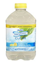 Thick & Easy Hydrolyte Thickened Water 46 oz. Bottle Lemon Flavor Ready to Use Honey Consistency, 27076 - EACH