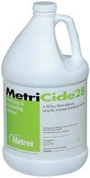 MetriCide 28 Glutaraldehyde High-Level Disinfectant, Activation Required Liquid 1 gal. Jug Max 28 Day Reuse, 10-2800 - Case of 4