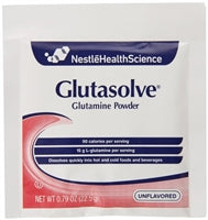 Glutasolve Glutamine Supplement, Unflavored Powder, .79 Ounce, 22.5 Gram