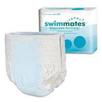 Swimmates Adult Bowel Containment Swim Brief Pull On Small Reusable, 2844 - Case of 88