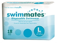 Tranquility Swimmates Disposable Swimwear, Large, Adult Swim Brief