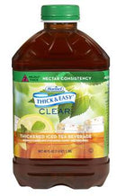 Thick & Easy Thickened Beverage 46 oz. Bottle Iced Tea Flavor Ready to Use Nectar Consistency, 28702 - Case of 6