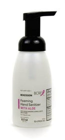 McKesson Hand Sanitizer with Aloe 8.5 oz. Ethyl Alcohol Foaming Pump Bottle, 53-29033-8.5 - EACH