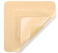 TIELLE Lite Foam Dressing 4-1/4 X Inch Square Adhesive with Border Sterile, MTL301EN - ONE DRESSING