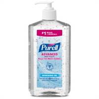 Purell Advanced Hand Sanitizer 20 oz. Ethyl Alcohol Gel Pump Bottle, 3023-12 - EACH