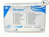 Medical Tape, Micropore, Paper 3 Inch X 10 Yards
