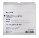 McKesson Patient Belongings Bag 4 X 20 Inch Polyethylene Drawstring Closure White, 30421100 - CASE OF 250