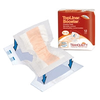 Tranquility TopLiner Booster Pad, 21.5 Inch, Heavy Absorbency