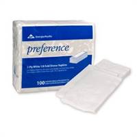 Preference Dinner Napkin White Paper, 31436 - Pack of 100