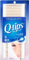 Q-Tip Swabstick Cotton Tip Shaft 3 Inch NonSterile 375 per Pack, 30521516328 - PACK OF 375