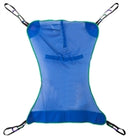 Mesh Full Body Sling, Patient Lift Sling, Large Size, 4 or 6 Points, 600 lb. Capacity, Without Head Support