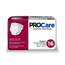 ProCare Adult Brief, Medium, Heavy Absorbency, CRB-012/1