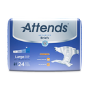 Attends Advanced Brief, LARGE, 44" - 58", Heavy Absorbency, DDC30