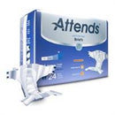 Attends Advanced Adult Brief Tab Closure Large Disposable Heavy Absorbency, DDC30 - Pack of 24