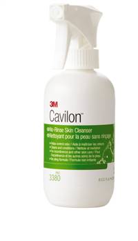 Cavilon Rinse-Free Body Wash Liquid 8 oz. Pump Bottle Floral Scent, 3380 - Case of 12