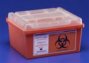 Sharps Container, Sharps-A-Gator 1-Piece 1 Gallon Red Horizontal Entry Lid, 31143699 - Case of 32
