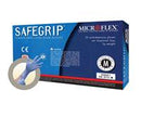 SafeGrip Exam Glove, Large Latex Extended Cuff Length Textured Fingertips Blue , SG-375-L - Case of 500
