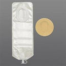 Pouchkins Colostomy Pouch One-Piece System 6 Inch Length 7/8 to 1-3/8 Inch Stoma Drainable Trim To Fit, 3778 - Pack of 15