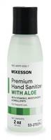 McKesson Premium Hand Sanitizer with Aloe 2 Ounce Ethyl Alcohol Gel Bottle, 53-27039-2 - CASE OF 48