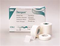 Durapore Medical Tape Silk-Like Cloth 3 Inch X 10 Yard White NonSterile, 1538-3 - Case of 40