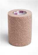 Coban LF Cohesive Bandage 3 Inch X 5 Yard Standard Compression Self-adherent Closure Tan , 2083 - EACH