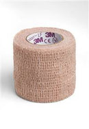 Coban LF Cohesive Bandage 2 Inch X 5 Yard Standard Compression Self-adherent Closure Tan , 2082 - EACH