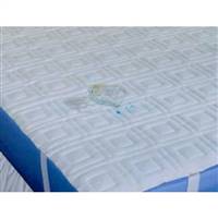 Dignity Quilted Sheet 39 X 75 Inch Polyester / Vinyl, 39075 - EACH