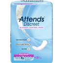 Attends Discreet Bladder Control Pads, Maximum Absorbency Liner Pads, ADPMAX