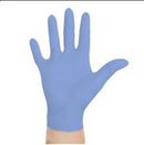 Aquasoft Exam Glove Small NonSterile Nitrile Standard Cuff Length Textured Fingertips Blue 43933 - Box of 300