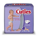 Cuties Diaper, Size 4, Heavy Absorbency, Tab Closure