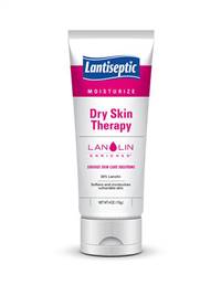 Lantiseptic Dry Skin Therapy Hand and Body Moisturizer, 4 oz. Tube Unscented Ointment, LS0410 - Case of 12