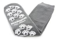 Slipper Socks McKesson Terries Adult 2 X-Large Gray Above the Ankle, 40-3800-001 - Case of 48