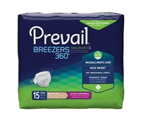 Prevail Breezers360 Degrees Brief, SIZE 3, Heavy Absorbency, PVBNG-014