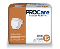 ProCare Adult Brief, EXTRA LARGE, Heavy Absorbency, CRB-014/1