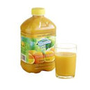 Thick & Easy Thickened Beverage 46 oz. Bottle Orange Juice Flavor Ready to Use Honey Consistency, 40123 - Case of 6