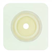 Securi-T Ostomy Wafer Trim to Fit, Standard Wear Flexible Tape 1-3/4 Inch 2-Piece Up 1-1/4 4-1/2 X, 7204134 - BOX OF 10
