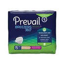 Prevail Breezers 360 Adult Brief Tab Closure Size 3 Disposable Heavy Absorbency, PVBNG-014 - Pack of 15