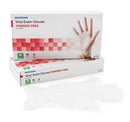 McKesson Confiderm Exam Glove Medium NonSterile Vinyl Standard Cuff Length Smooth Clear, 14-166 - Pack of 50