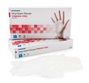 McKesson Confiderm Exam Glove Large NonSterile Vinyl Standard Cuff Length Smooth Clear, 14-168 - Case of 1000