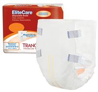 Tranquility Elite Care Adult Brief Tab Closure X-Large Disposable Heavy Absorbency, 2414 - Pack of 12