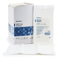 McKesson ABD Pad / Combine Pad, Cellulose Tissue, 5 X 9 Inch