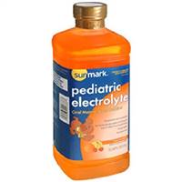 sunmark Pediatric Oral Electrolyte Solution Fruit Flavor 33.8 oz. Bottle Ready to Use, 49348057041 - EACH