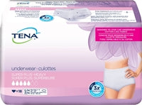 Tena Super Plus Protective Underwear for Women, LARGE, Pull On