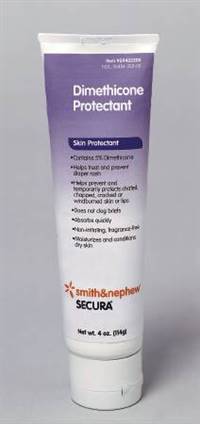 Secura Skin Protectant 4 oz. Tube Scented Cream, 59432200 - Case of 12