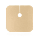 DermaFoam Tracheostomy Foam Dressing, 3-1/2 X 3-1/2 Inch Fenestrated Square Non-Adhesive without Border Sterile, 45330 - EACH