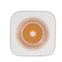 Sur-Fit Natura Colostomy Barrier Trim to Fit, Extended Wear Stomahesive ,Without Tape 2-1/4 Inch Flange Hydrocolloid 1-3/8 to 1-3/4 Inch Stoma 4 X 4 Inch, 401576 - EACH